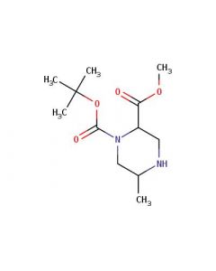 Astatech O1-TERT-BUTYL O2-METHYL 5-METHYLPIPERAZINE-1,2-DICARBOXYLATE, 95.00% Purity, 1G